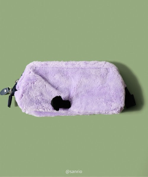 Sanrio|Pencil case Fur Pouch|20 x 12 x 9 cm approx.