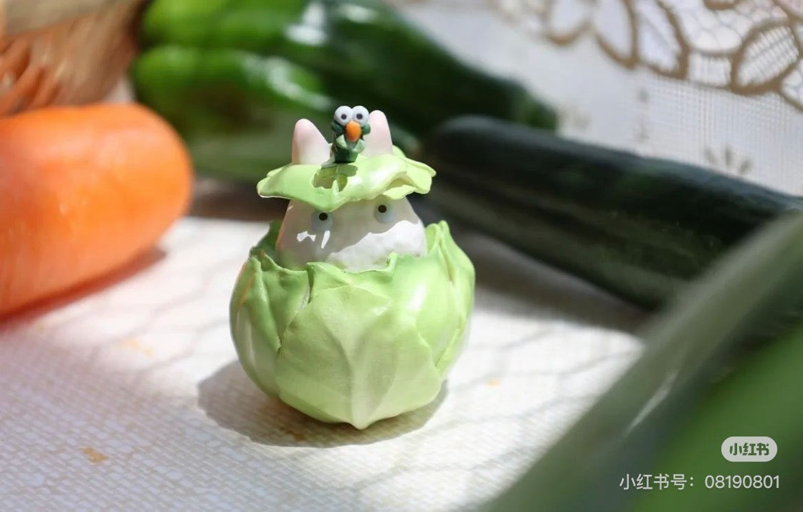 My neighbor totoro|吉卜力宫崎骏龙猫蔬菜店盲盒/全6种|1枚入