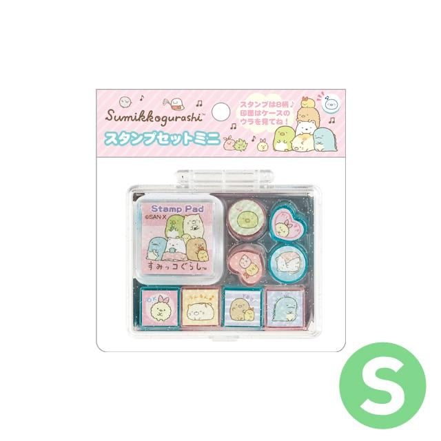 Sumikko gurashi|Relax Messages Glitter Stamp Chops Set (S)|55×70×30mm approx