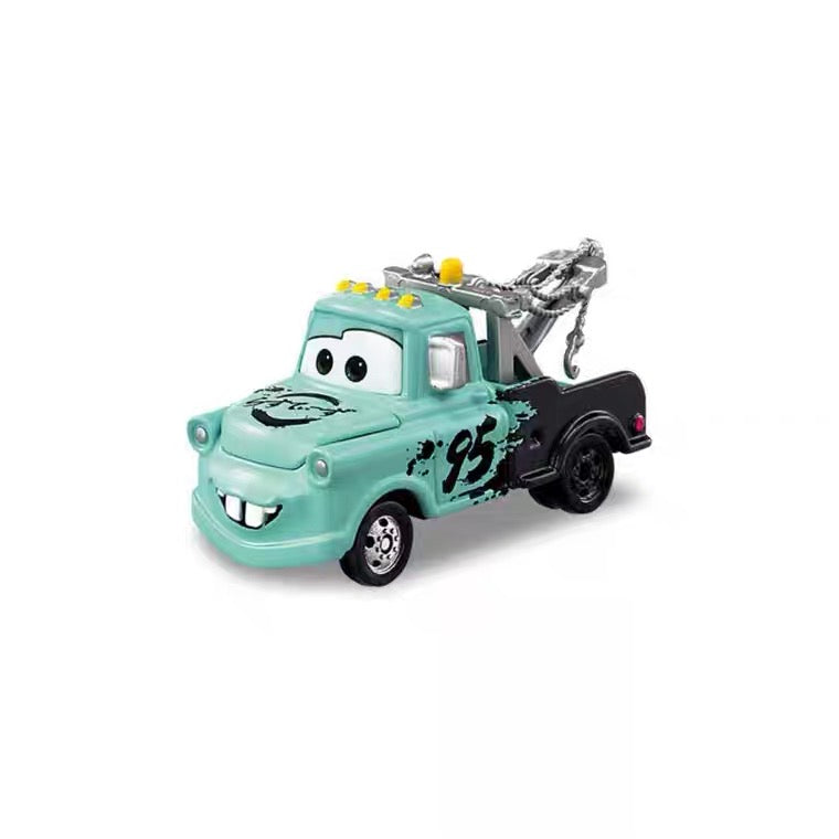Tomica|Disney Cars Tomica Mater McQueen Day 多美卡闪电麦昆日玩具汽车/摆件|约 W78×H41×D39mm