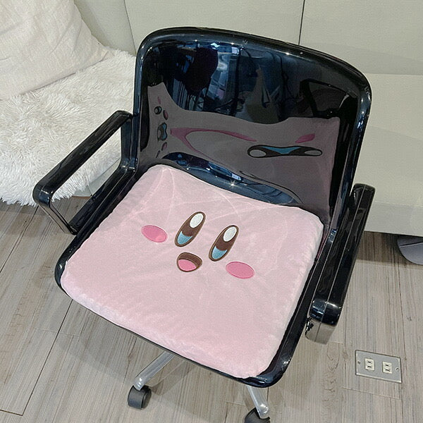Kirby|方形大脸mochi减压透气型坐垫| 约38cm×42cm×3.5cm