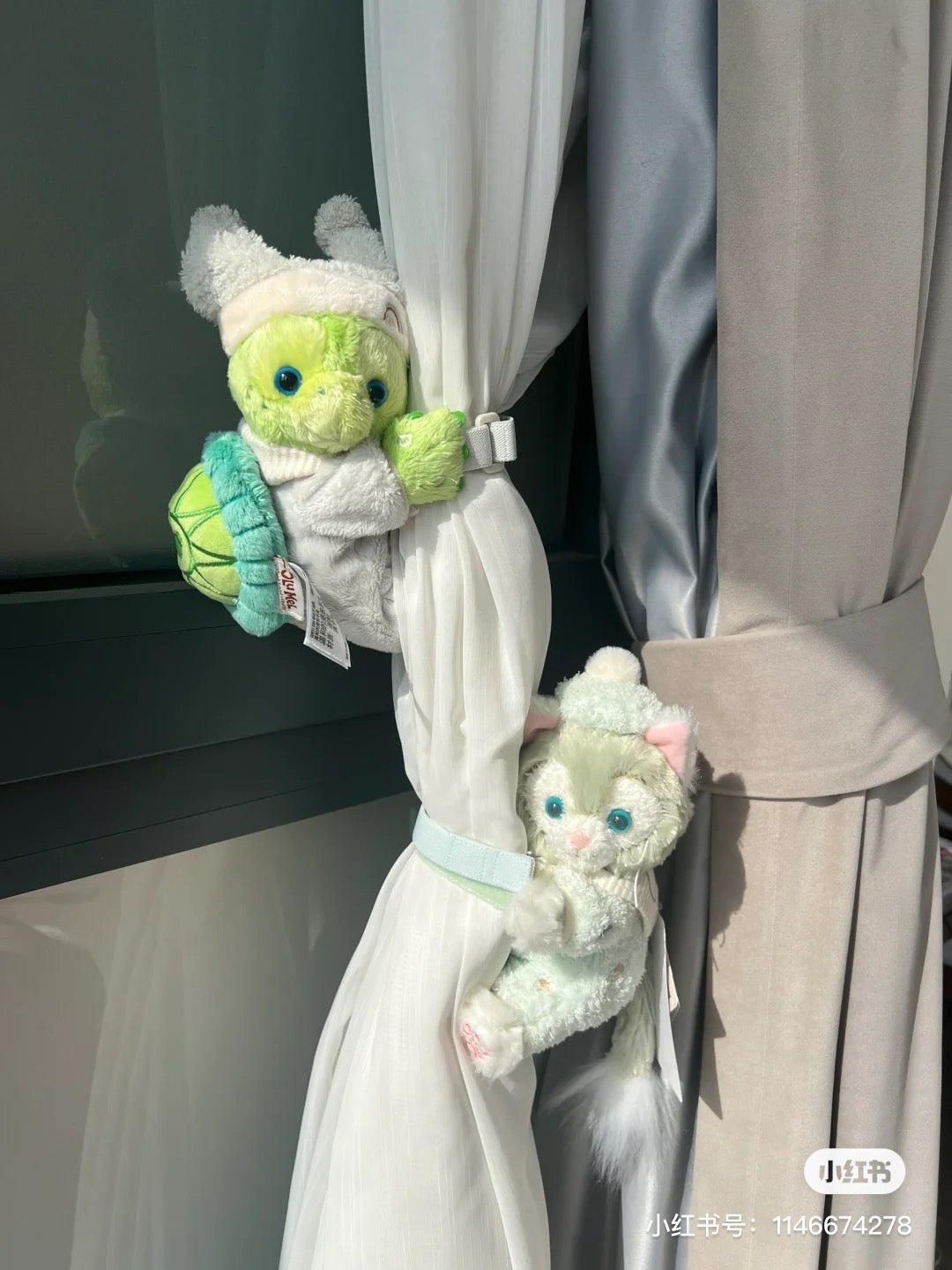 Disney SH|懒懒在一起系列窗帘扣