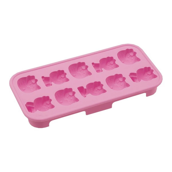 Sanrio|Hello Kitty 9 Shaped Silicone Chocolate/Ice/Jelly/Pudding Cube|215 x 115 x 23 mm approx.