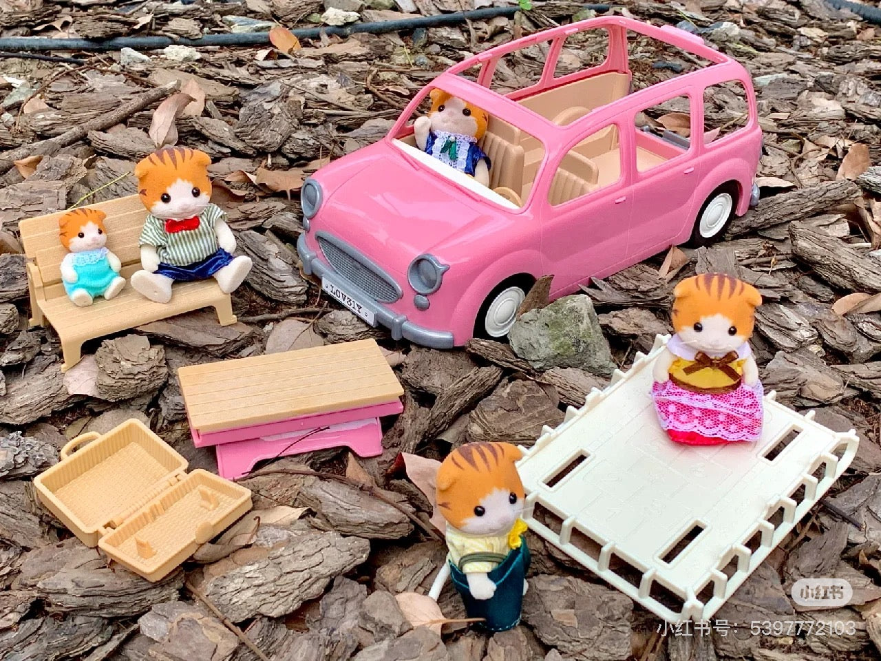 SylvanianFamilies|Maple Cat Family Doll