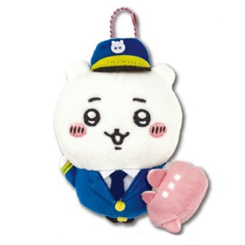 chiikawa|Locally Limited Doll Hanging Decoration Airport Plane Boy Mascot Holder /Plush Keychain|H12cm approx.