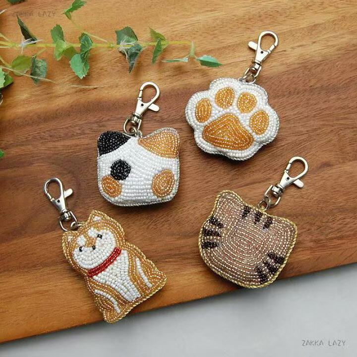 AND PACKABLE|Beads Keychain/Keyring| 5.8 x 5cm approx.