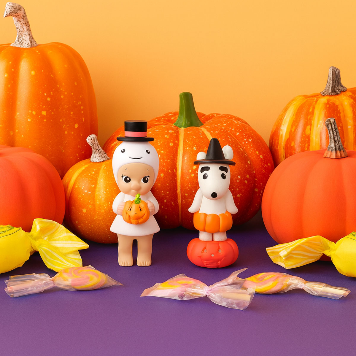 Sonny Angel|Halloween 2025 Pumpkin Patch Series mystery bag/blind box/All 8 types|1pcs