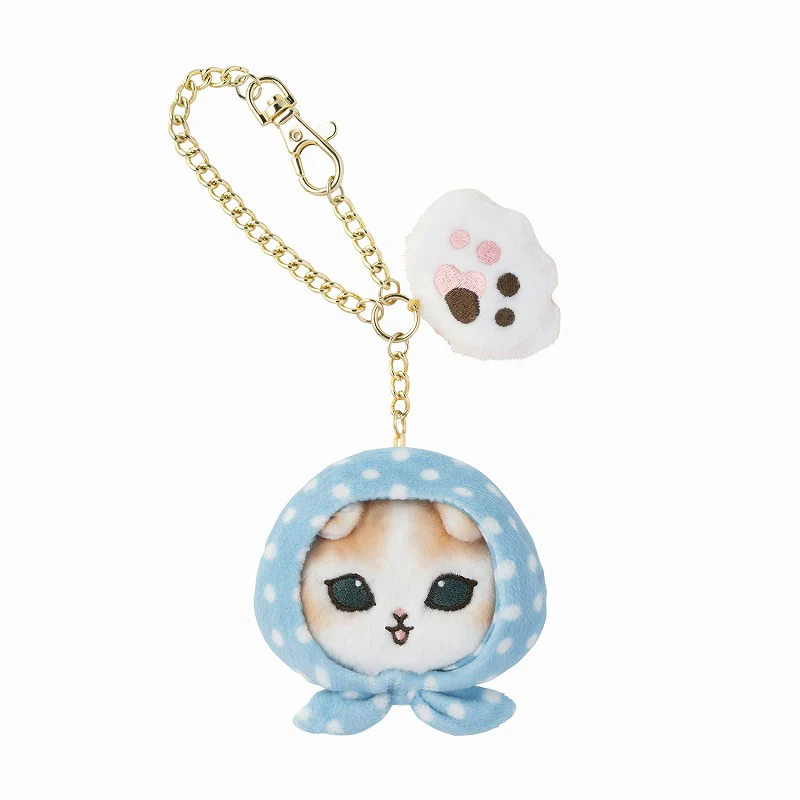 Mofusand|Mascot Paw & Gold Keychain|H40 x W55 x D25mm approx.