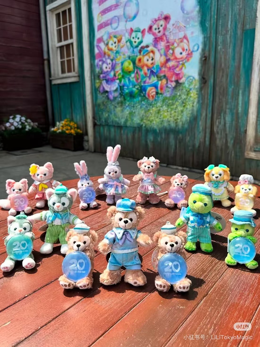 【limit 1】Disney|20 Duffyand Friends Mascot Holder /Plush Keychain