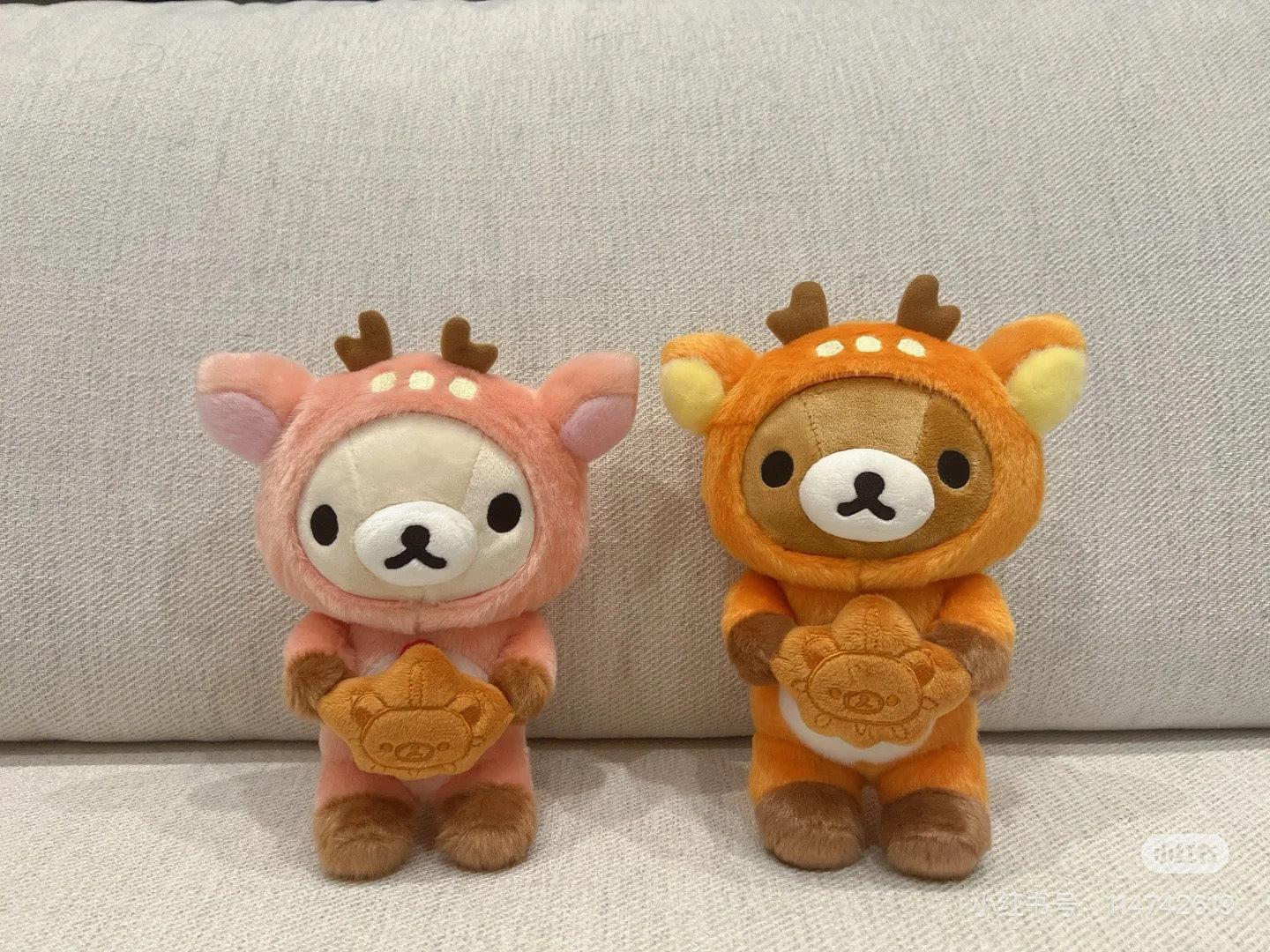 Rilakkuma轻松熊|地域限定可爱角色毛绒玩偶挂件/包挂