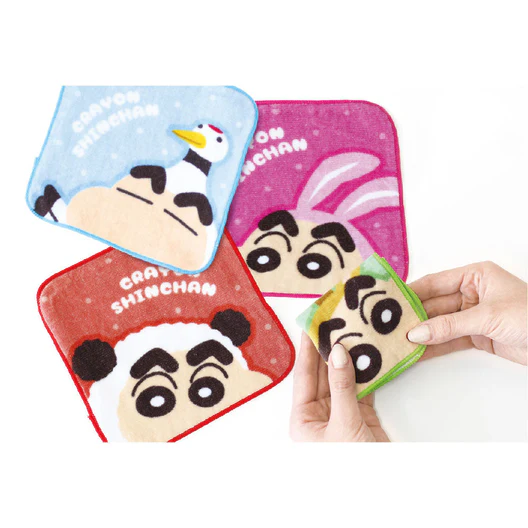 Crayon shin-chan|Secret Mini Towel Henshin Shin-chan mystery bag/blind box/All 10 types|1pcs