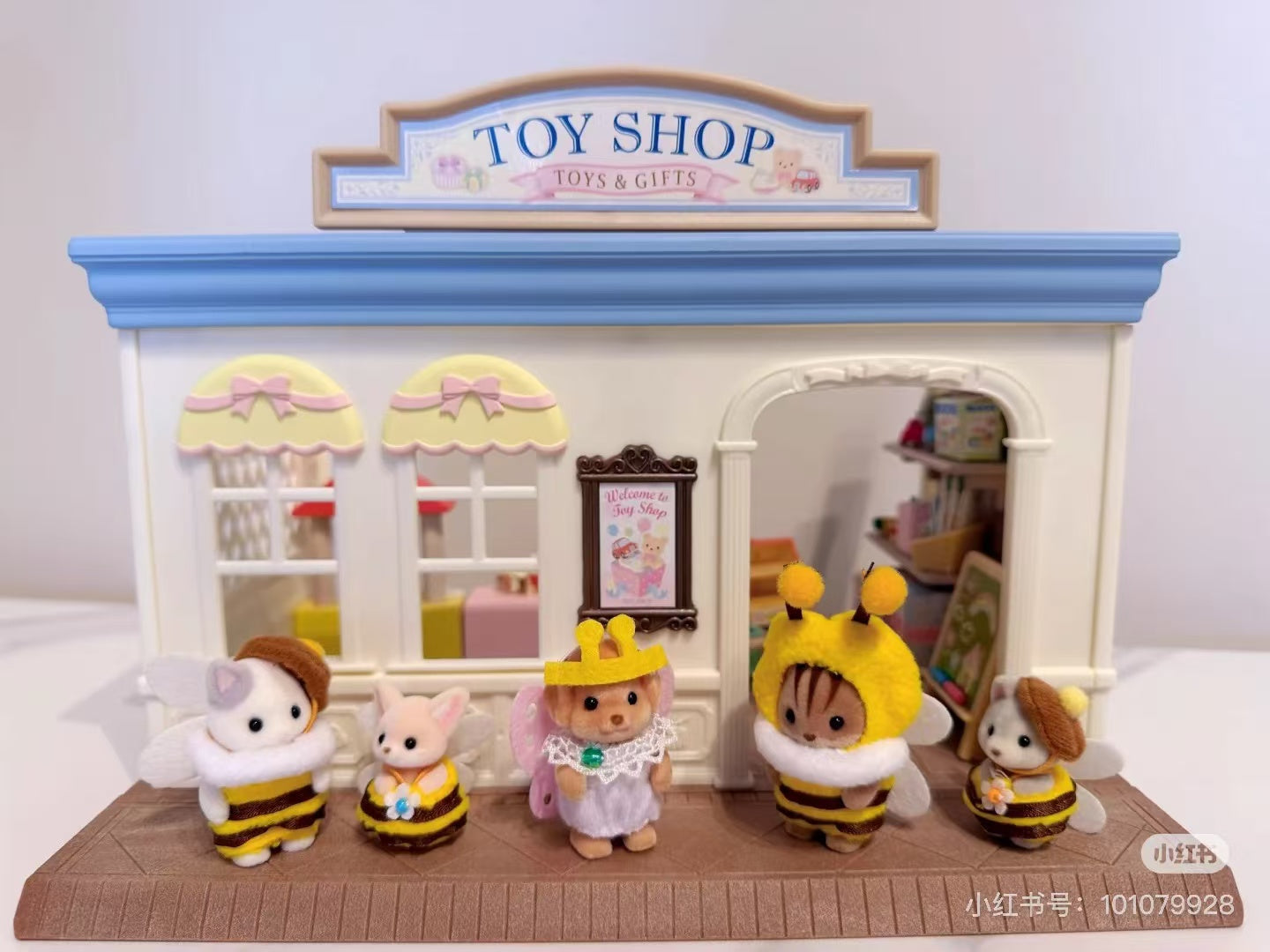 【store available, limit 1】SylvanianFamilies|Gather Baby Doll Set Honeybee Calico Critters