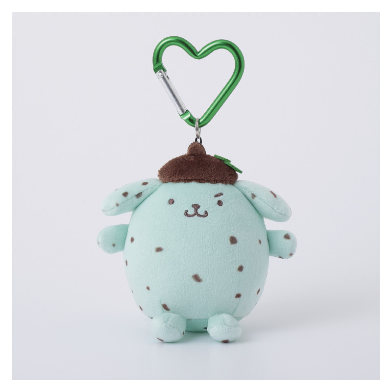 Sanrio|Pompompurin Happy Flavor 2 Mascot Holder /Plush Keychain|H6cm approx.