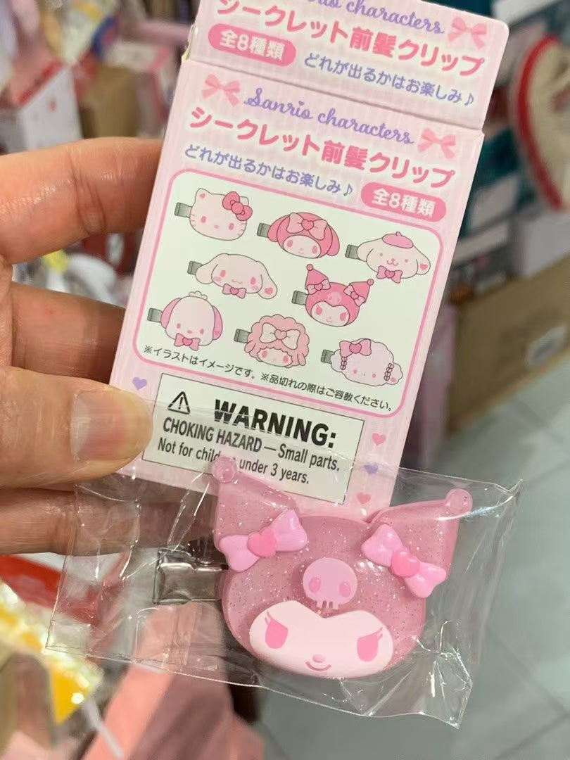 Sanrio|Secret Bangs Clip - Sakura 2025 Blind Box/All 8 types|1pcs