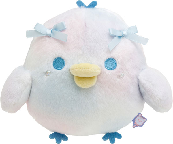 Rilakkuma轻松熊|Plush Doll Gradient Color Sky Cotton Candy San-X天空白云棉花糖系列渐变色毛绒玩偶|約 210 x 160 x 120mm