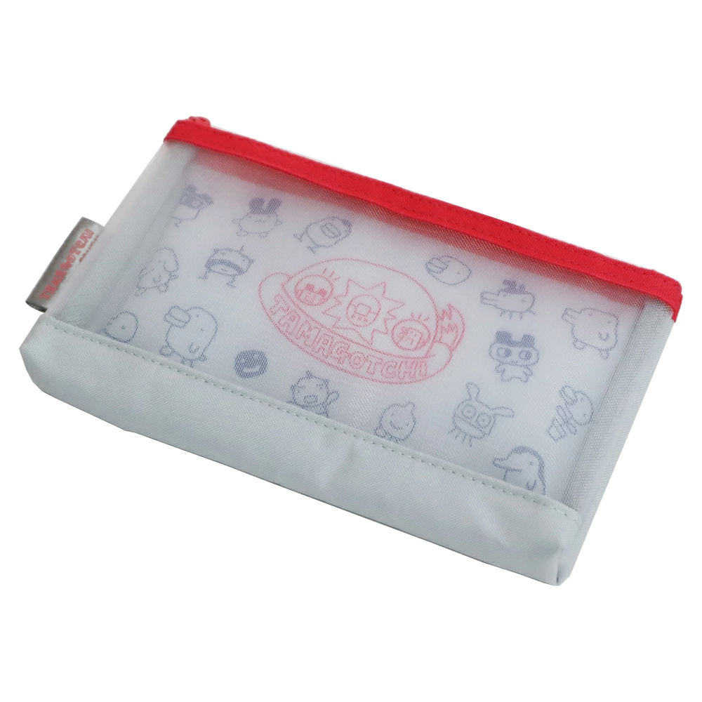 Tamagotchi|Pencil Case Polka Dot Pattern Friends 2 Icon KPC-TM2 Kidera Shoji Adult Stationery Character Goods Cute First Generation Nostalgic Pencil Case Pencil Case|W202×H120×D25mm approx.