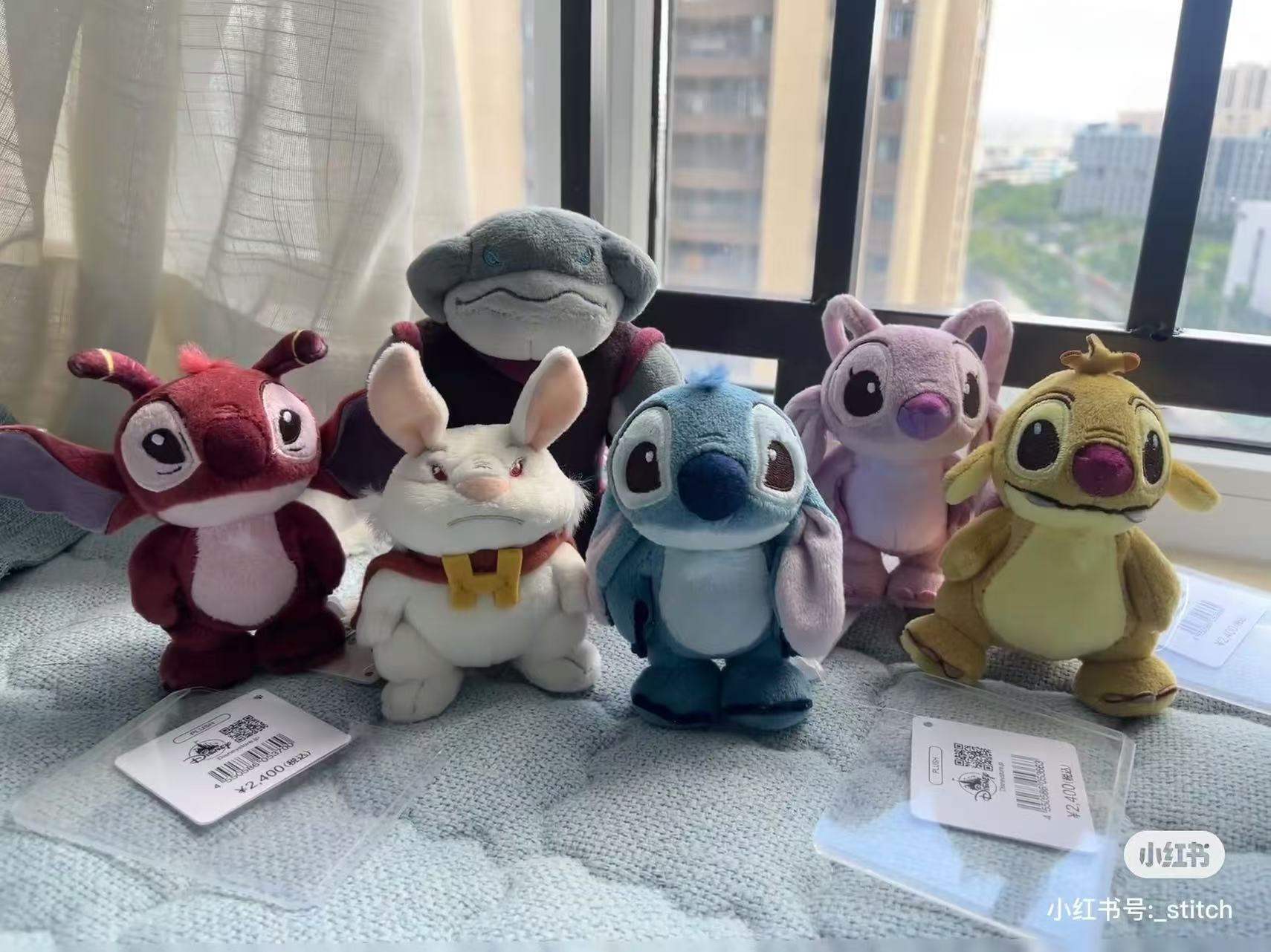 Disney|StanDs Lilo & Stitch Plush Dolls/Plush Toy| 11.5×14.5×7cm approx.