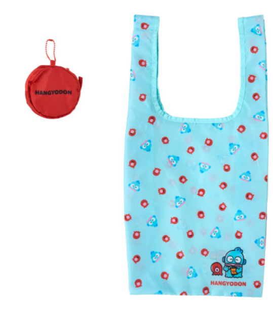 Sanrio|Hangyodon 40th Anniversary Happy Life Eco Bag with Case| 31×0.5×40cm approx.