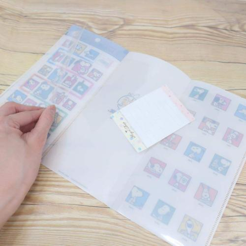 Snoopy|Peanuts Picture Book Ticket File Holder|108×210×5mm approx.