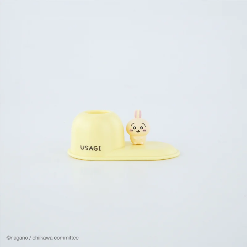 Chiikawa 吉伊卡哇|Toothbrush Stand可爱角色PVC牙刷站立架|约H38×W63×D33mm