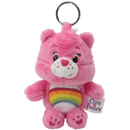Care Bears| Love A Lot Bear Nakajima Mascot Holder /Plush Keychain|100×140×70mm approx.