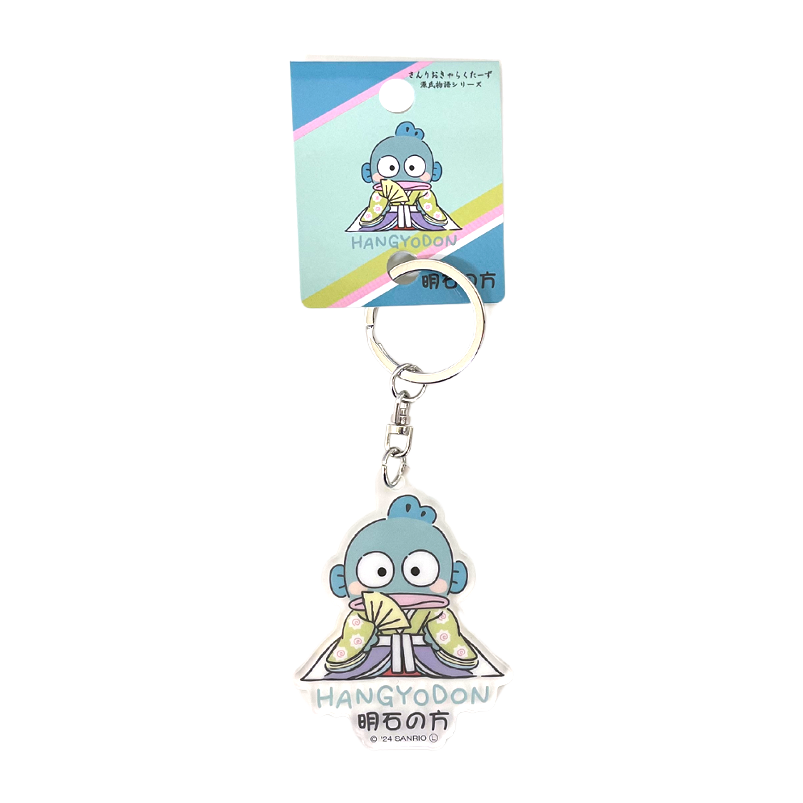 Sanrio|Genji Story Acrylic Keychain/Keyring|H70×W60×D3mm approx.