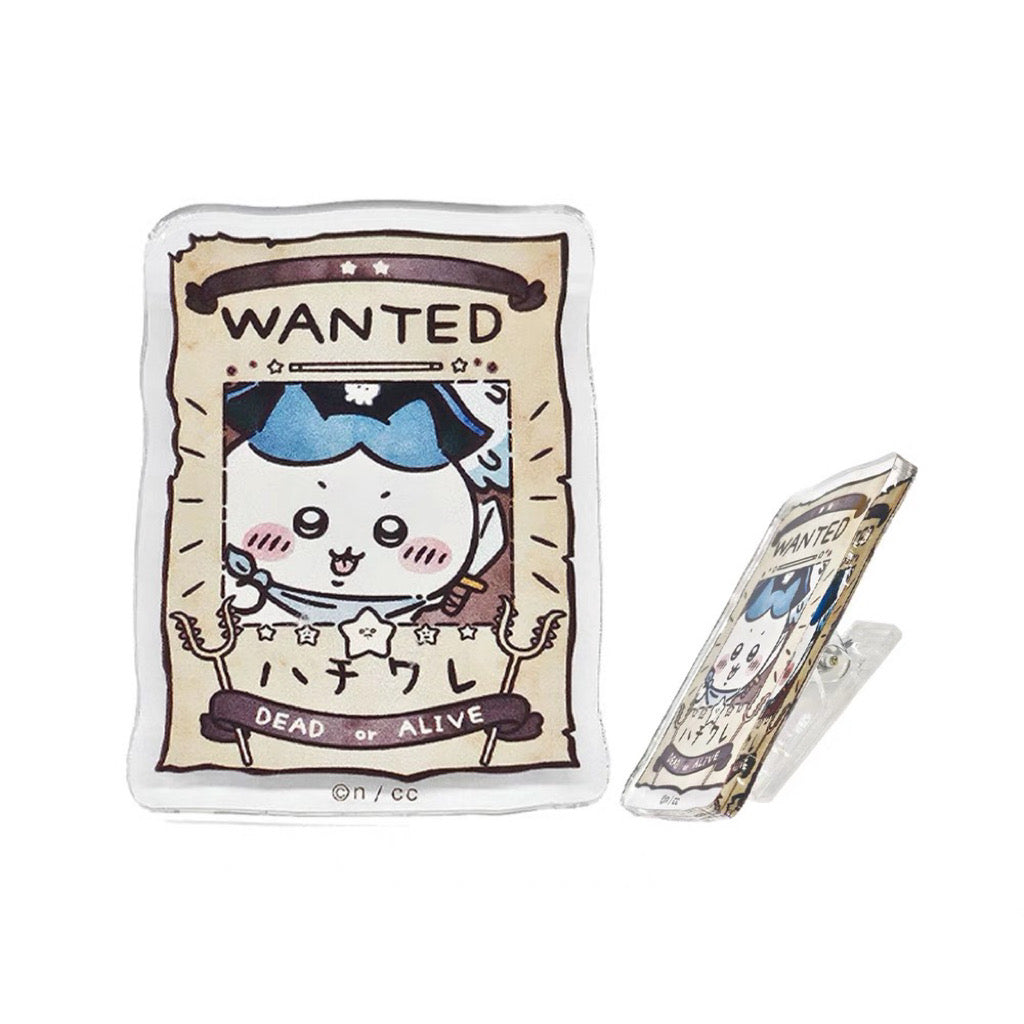 Chiikawa 吉伊卡哇|台场冒险王系列海盗悬赏令图案夹子