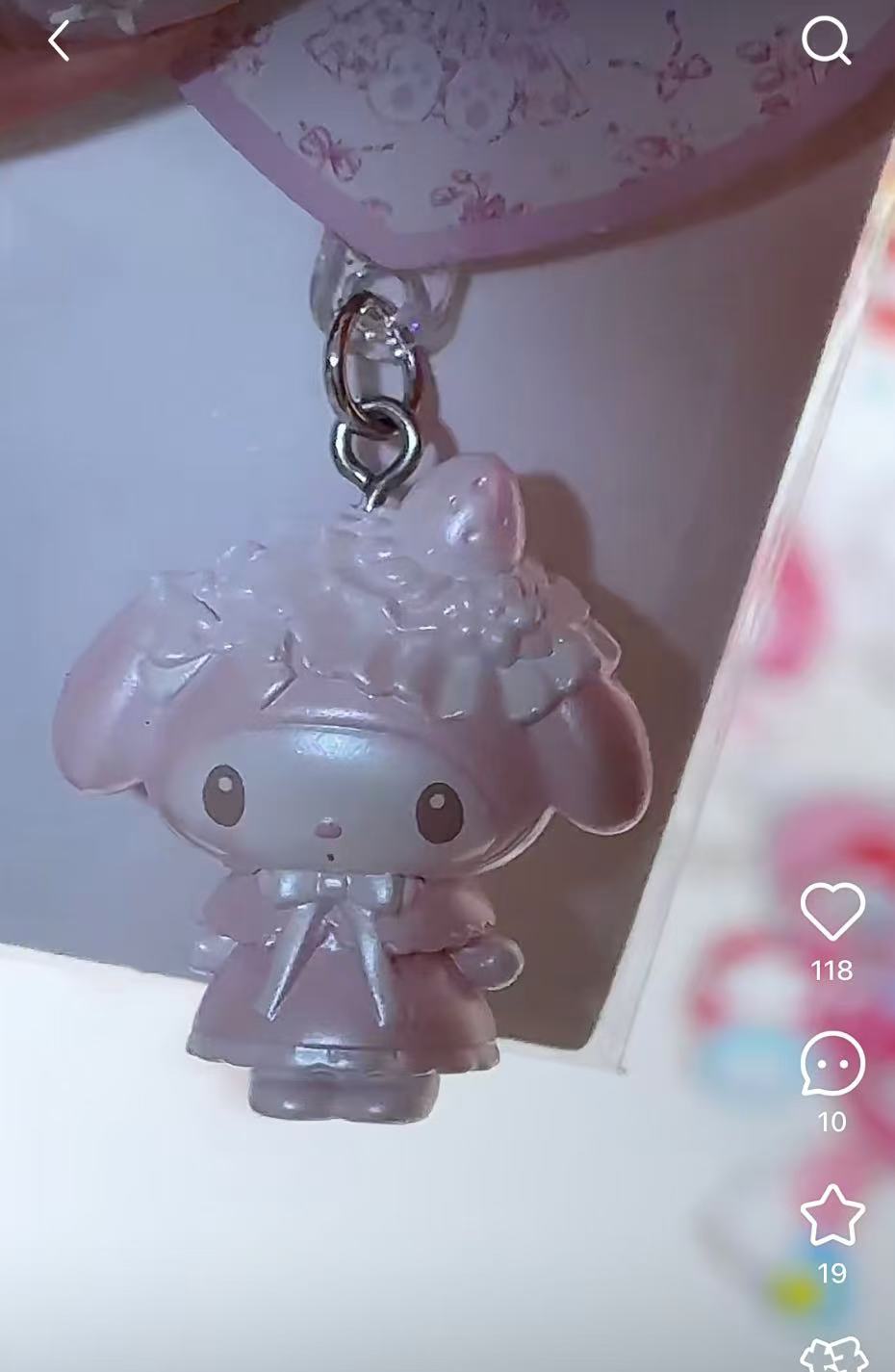 【limit 2】Sanrio|My Melody Birthday 50th Anniversary Secret Charm A mystery bag/blind box/All 10 types|1pcs