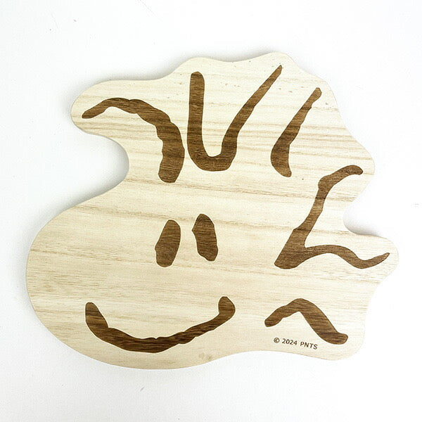 Snoopy|限定厨房抗菌木质大logo切菜板/也可做防热垫|约19cm×27cm×1.6cm