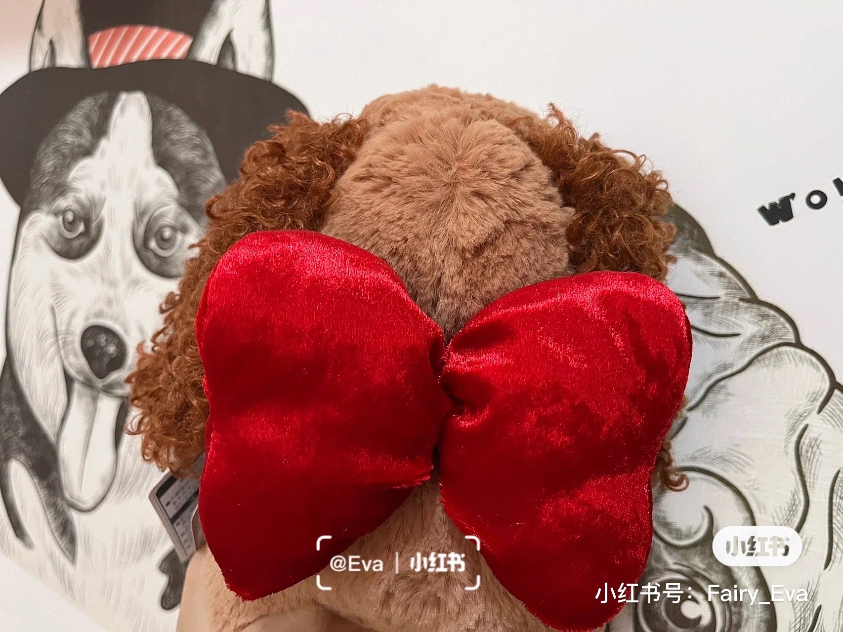 Disney迪士尼|东迪Soft Plush Doll Lady超柔软淑女大小姐狗狗公仔/玩偶|约H12×W14×D32cm