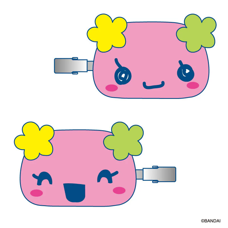 Tamagotchi|Plush Hair Clip|H62 x W60 x D30mm approx.