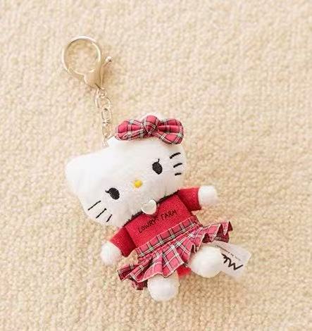 Sanrio|Hello Kitty x me% Mascot Holder /Plush Keychain