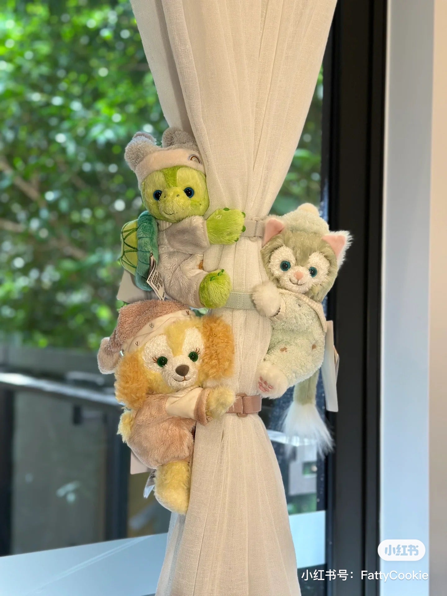 Disney SH|懒懒在一起系列窗帘扣