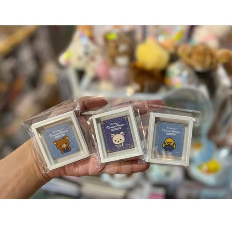 Rilakkuma|Kurashiki Denim House Mini Magnet|1 piece