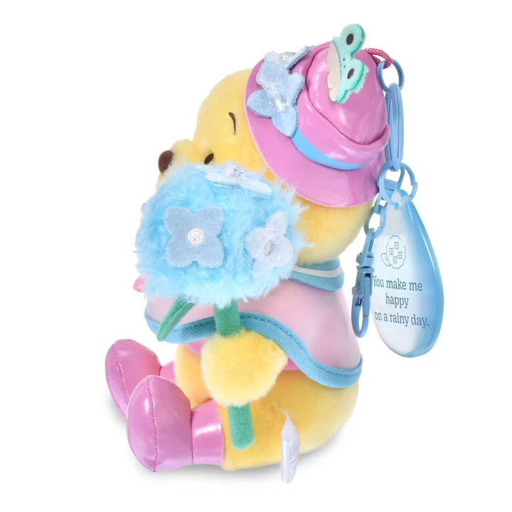 Disney|ENJOY RAIN Mascot Holder /Plush Keychain|H18×W12.5×D8.5cm approx.