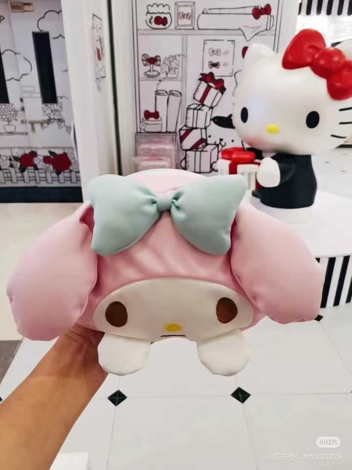 Sanrio|Cool Touch Fabric Beaded Pillow Plush|W26×D30×H17cm