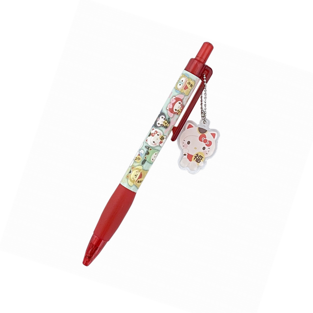 Sanrio三丽鸥|Hello Kitty祈福限定亚克力挂件黑色圆珠笔