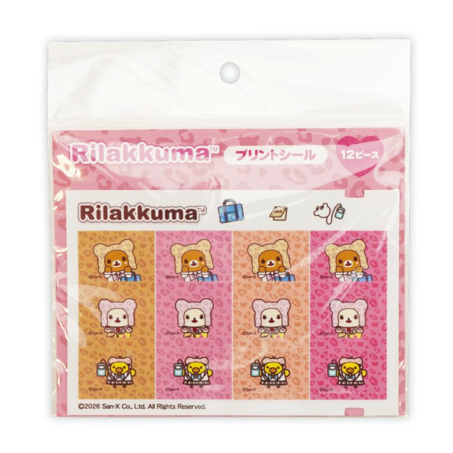 Rilakkuma|Store 18th Anniversary Exclusive Print Stickers|129 x 88 mm approx.