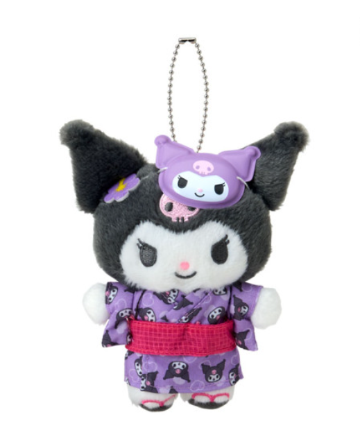 【limit 1】Sanrio|Summer Festival Mascot Holder /Plush Keychain|10×6.5×14cm approx.