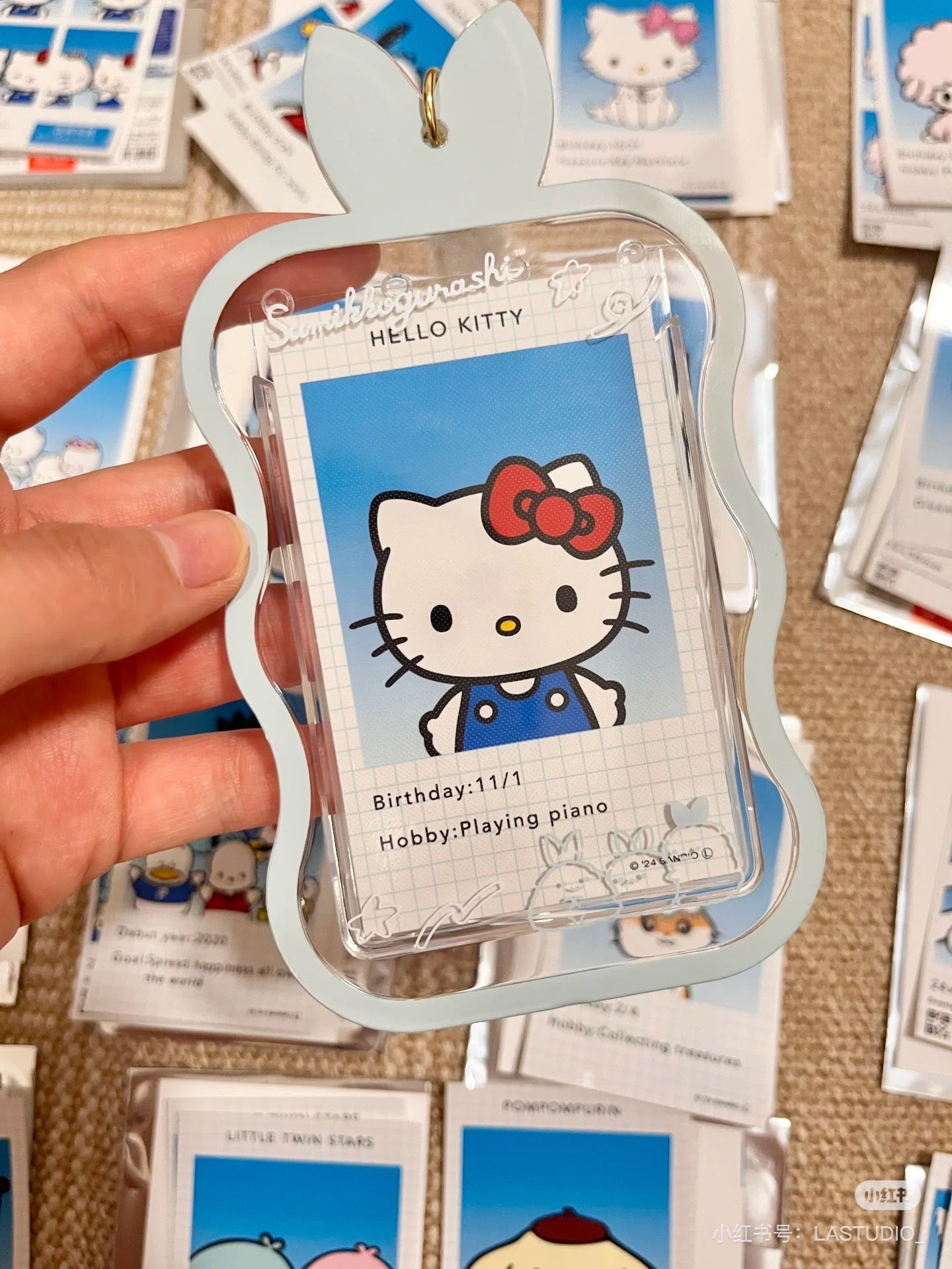 Sanrio|Secret ID Photo Style Smartroid mystery bag/blind box/All 24 types|1pcs