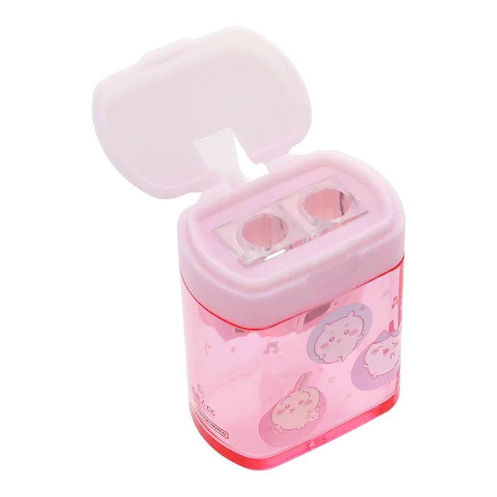 Chiikawa 吉伊卡哇|日本制角色双孔卷笔刀|約W40×H50×D27mm