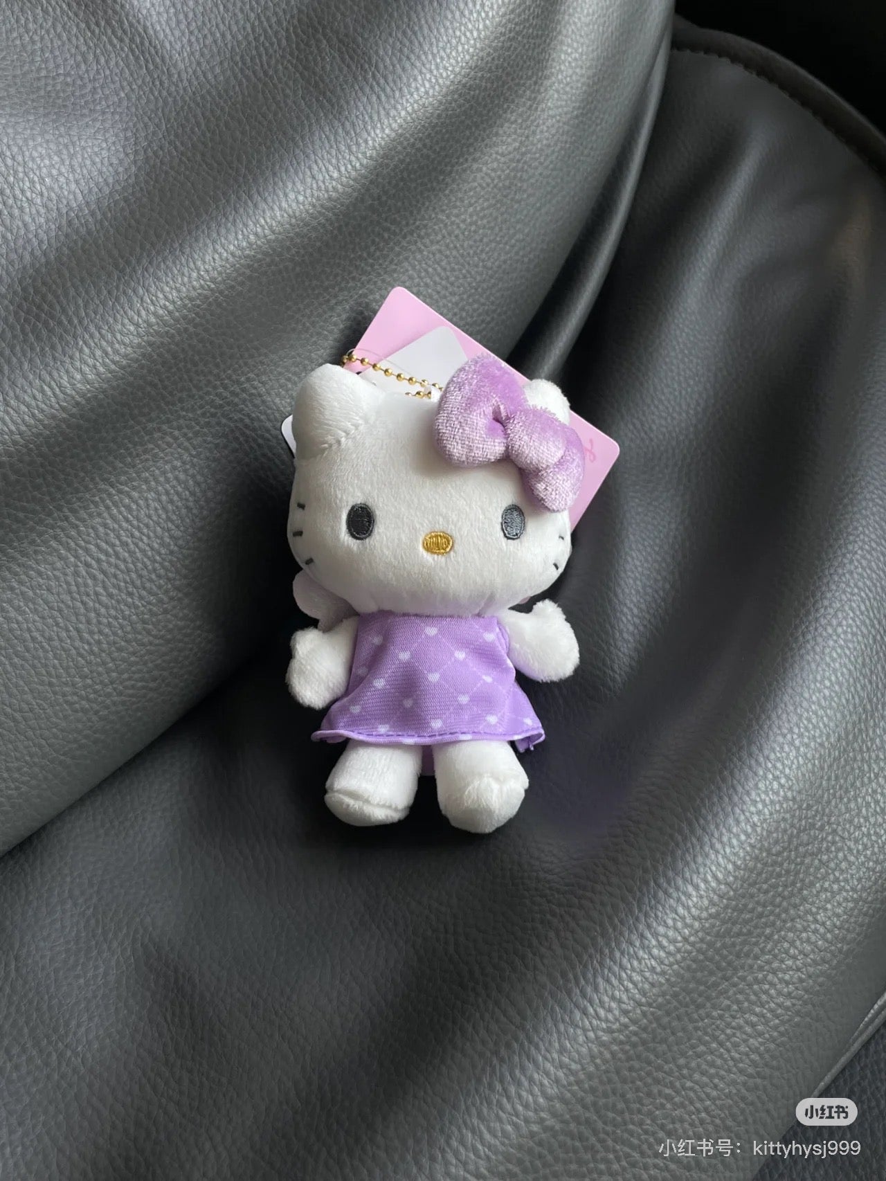 HelloKitty|Sanrio 50th Anniversary Collection Standard Angel Mascot Holder /Plush Keychain| 85x100x45mm approx.
