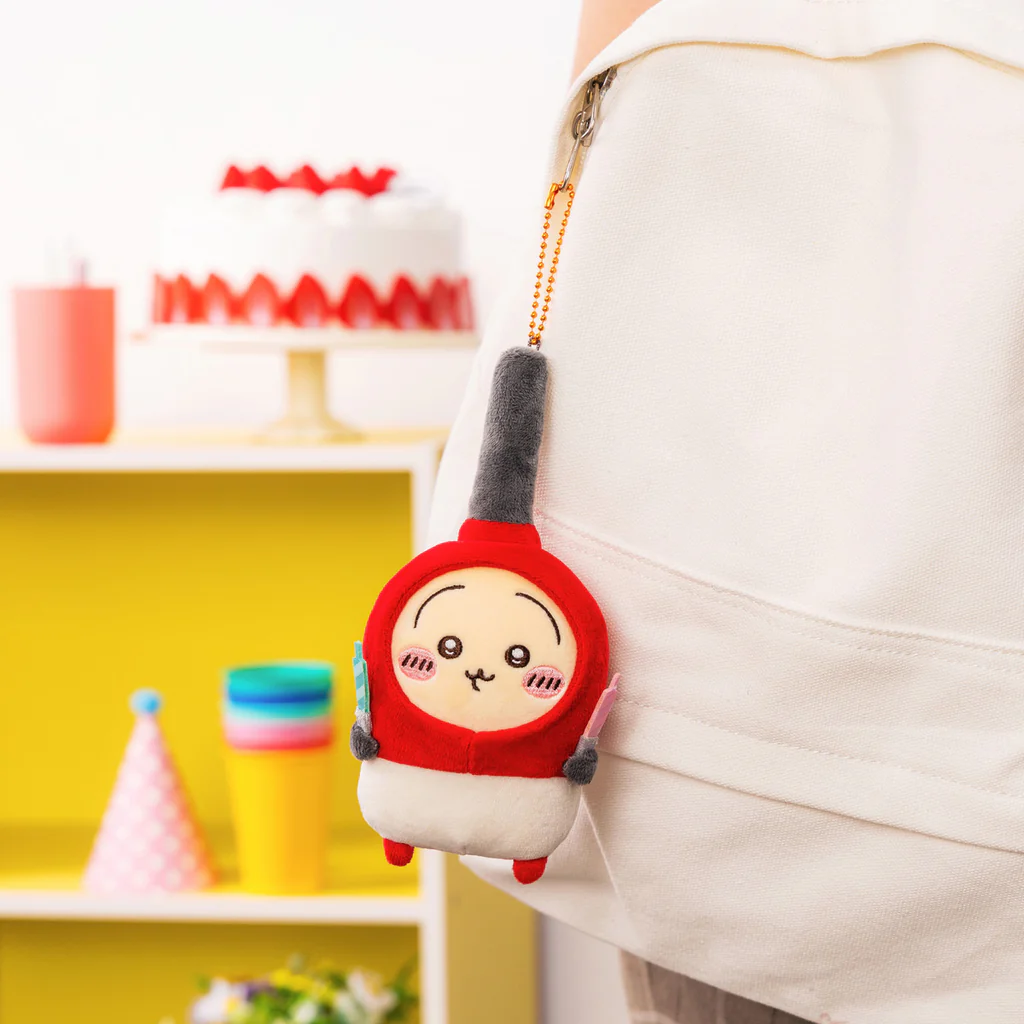 Chiikawa |Heart-warming Mascot/plush Keychain| H175 x W90 x D60mm approx.