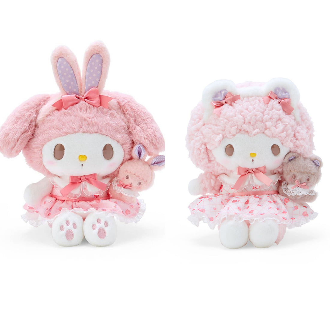 Sanrio三丽鸥|Piano小羊/比爱诺/Melody美乐蒂生日系列坐姿公仔/玩偶|约18Wx 13Dx 21.5Hcm