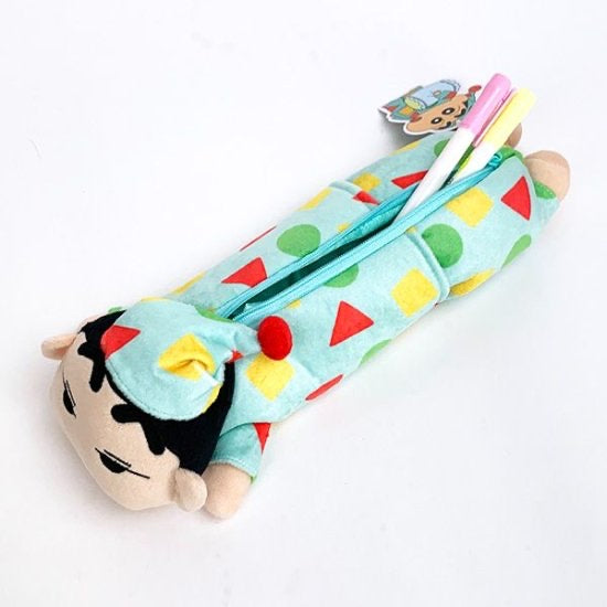 Crayon shin-chan蜡笔小新|睡衣睡帽系列趴趴笔袋/收纳袋 |约10cm×12cm×30cm