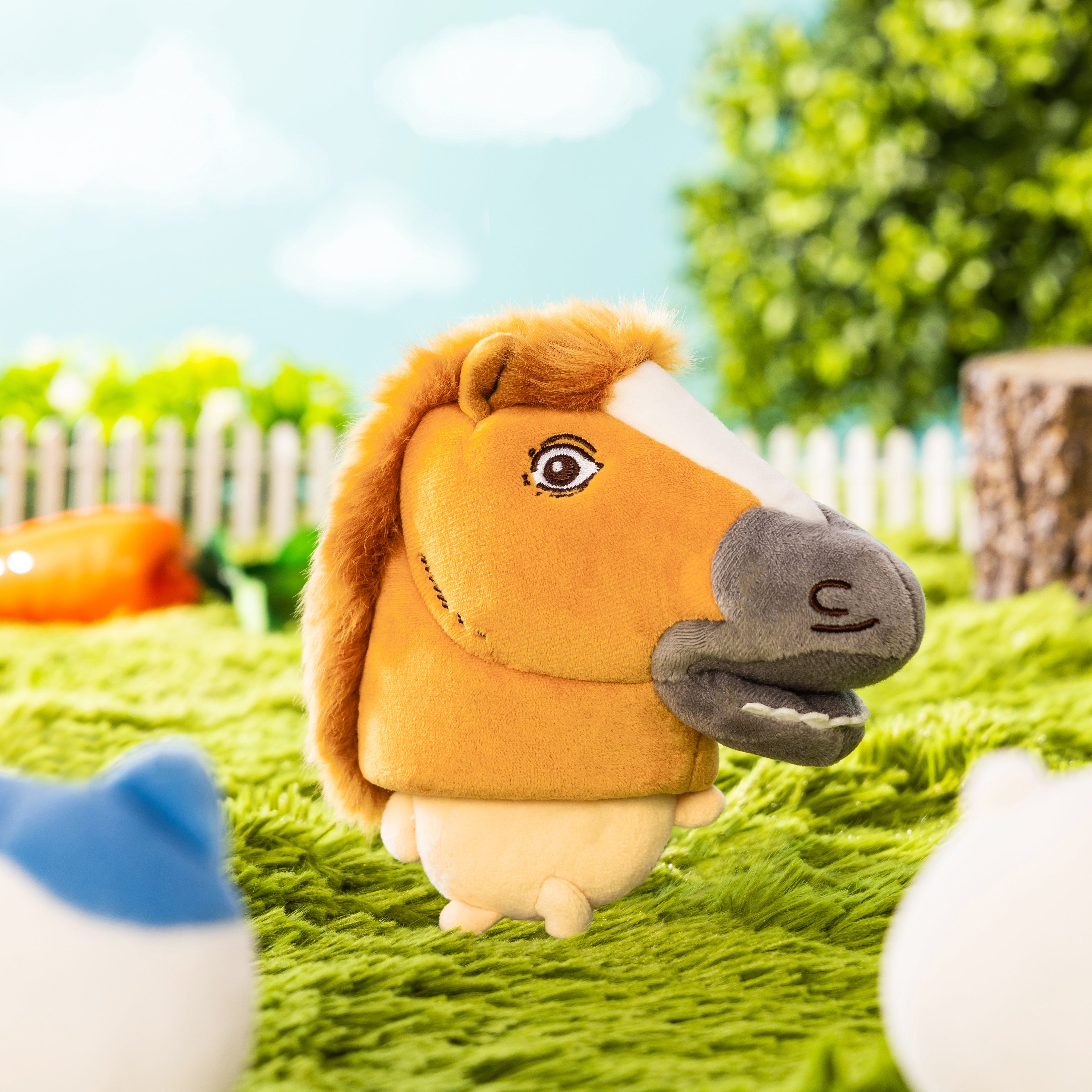 Chiikawa|Usagi in Horse Costume Mascot Holder /Plush Keychain|H140×W150×D65mm approx.
