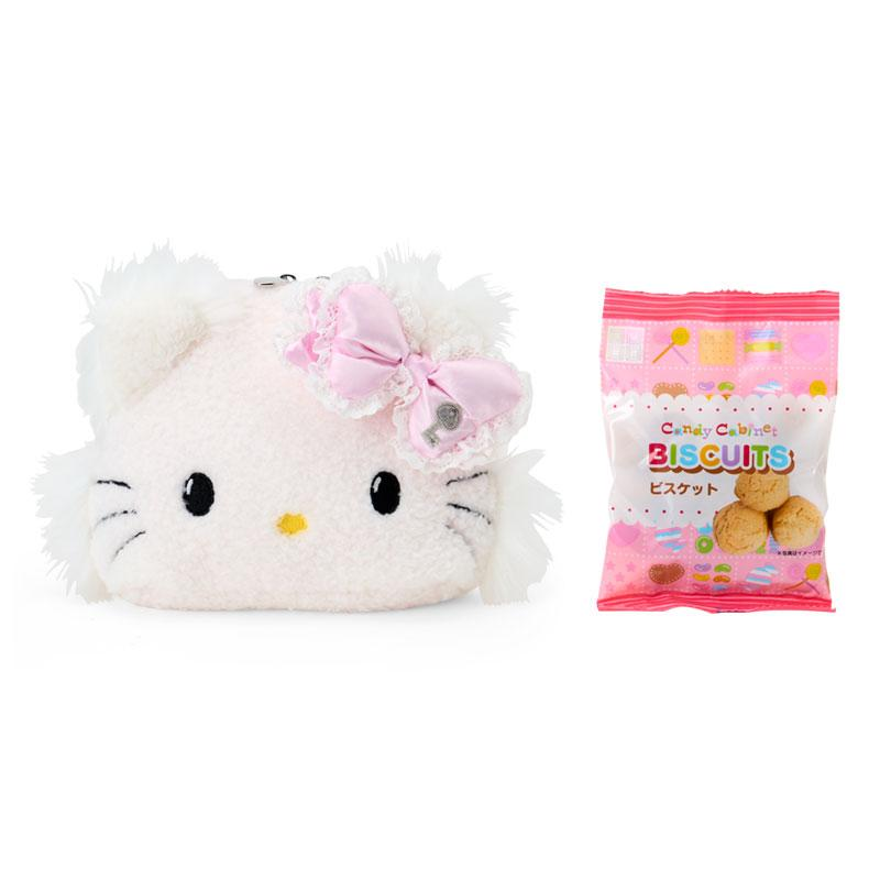 Sanrio|Face-shaped Pouch with Snack|17×5×13cm approx.