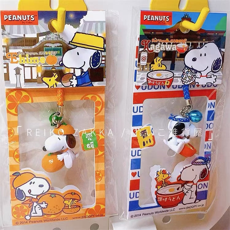 Snoopy|PEANUTS Ehime Limited Edition Netsuke Strap