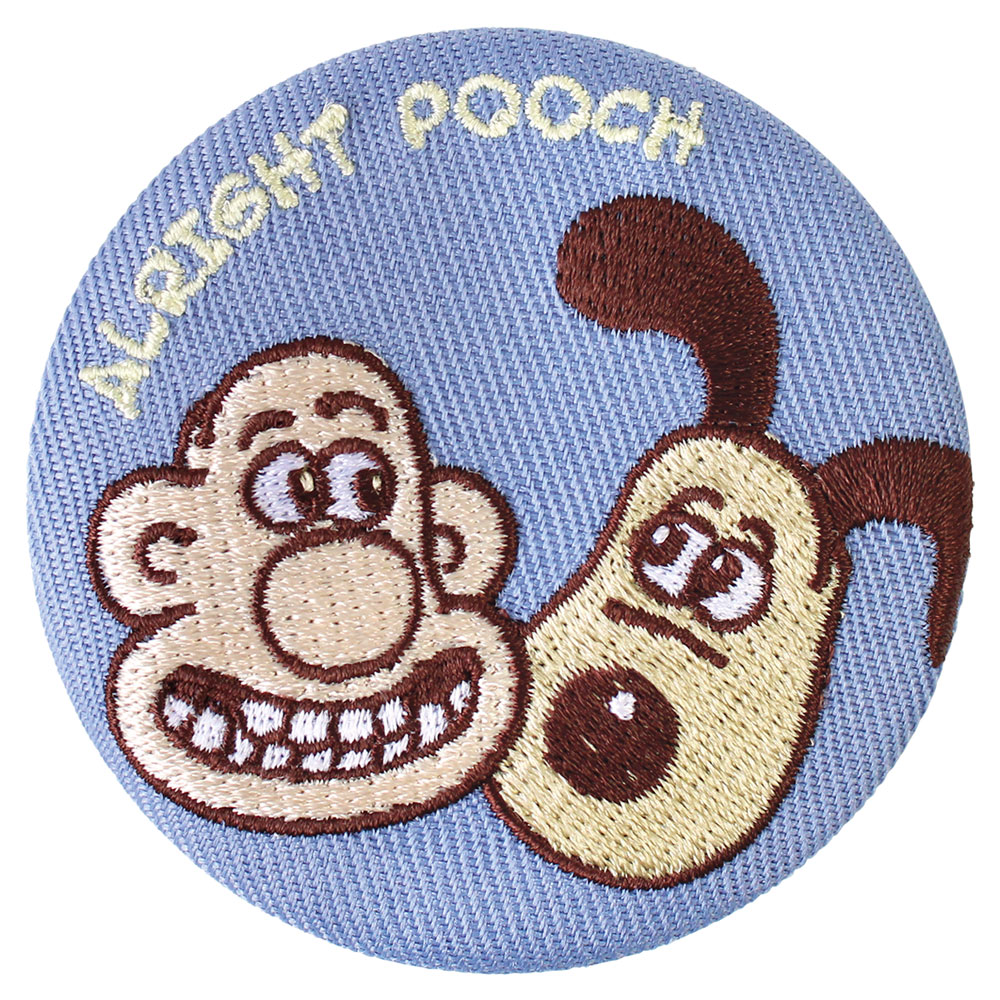 Wallace and Gromit|Secret Embroidered Badge  mystery bag/blind box/All 10 types|1pcs