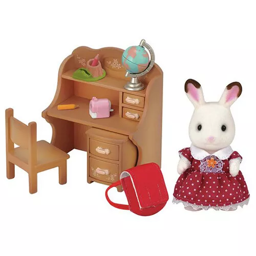 SylvanianFamilies森贝儿家族|Chocolate Rabbit Sister Set - Brand New & Sealed巧克力兔家具套组/玩具/过家家5016